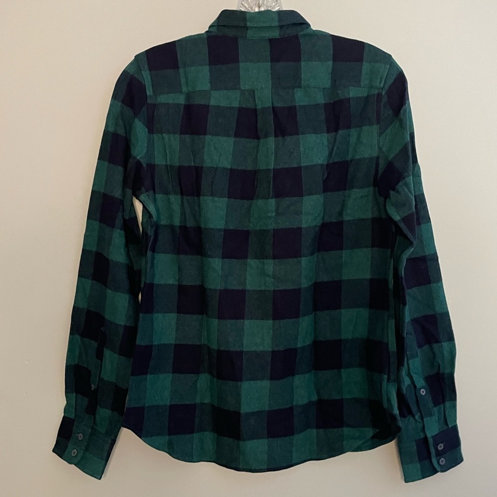 UNTUCKit Women’s Secoli Long Sleeve Plaid Flannel Button Down Shirt Size 4 NWOT - Picture 11 of 16
